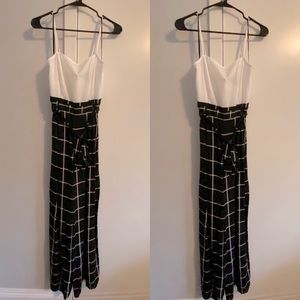 Contrast Plaid jumper